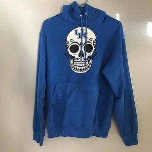 University of Kentucky sugar skull hoodie